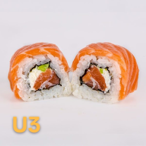 URAMAKI SALMON TOPPING